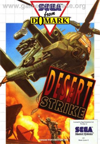 Cover Desert Strike for Master System II